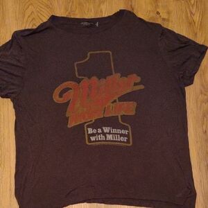 Miller High Life Graphic Tee -size M
